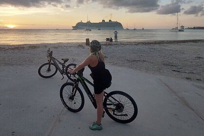 Oranjestad Culture Heritage and Coastal Electric Bike Experience