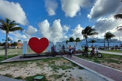 Oranjestad Culture Heritage and Coastal Electric Bike Experience