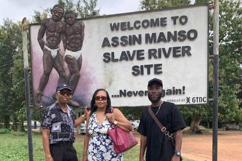 Assin Manso Slave River site