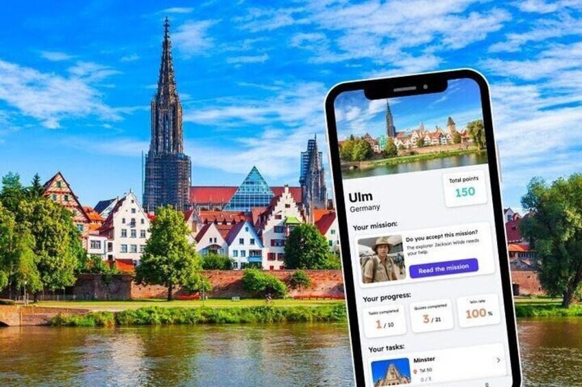 Self-guided tour Ulm