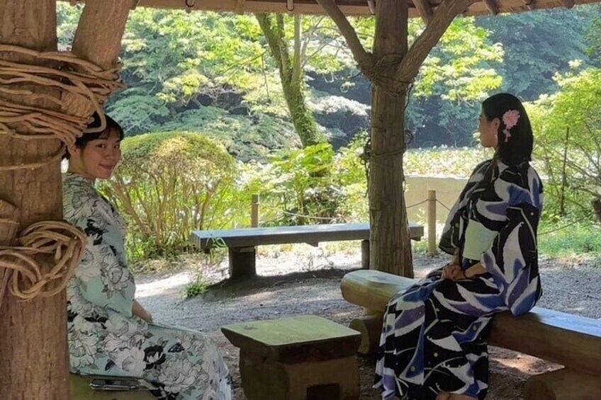 Meiji Shrine Tour in KIMONO /Harajuku,Shibuya