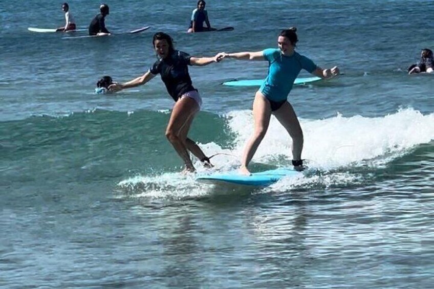 Private Duo Surfing Lesson Guadeloupe