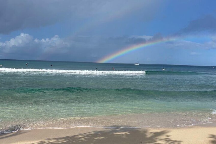 Private Duo Surfing Lesson Guadeloupe