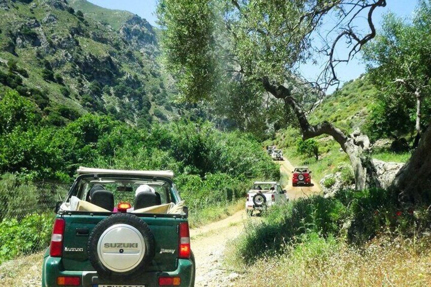 Jeep Safari 4x4 Off Road Tour from Lerapetra