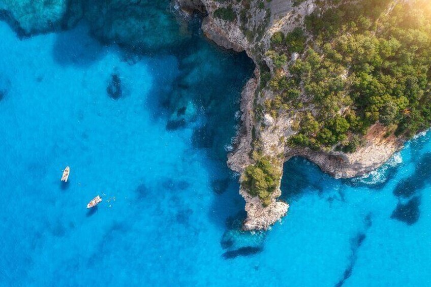 Group Guided Tour: Blue Cave Speedboat Tour in the Bay of Kotor