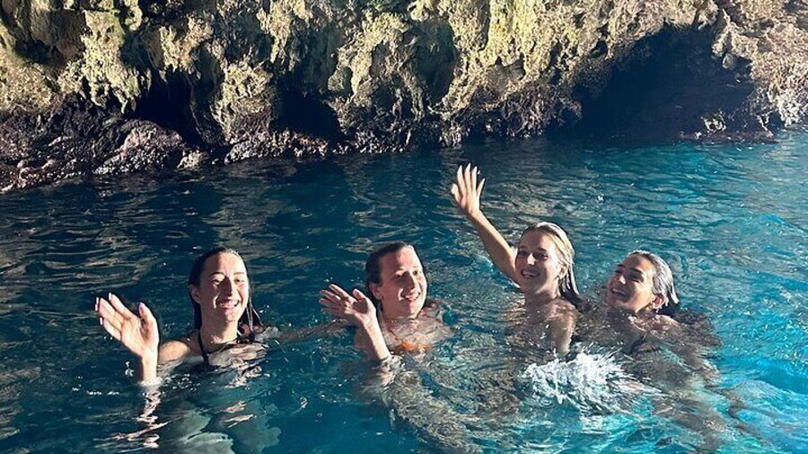 Group Guided Tour: Blue Cave Speedboat Tour in the Bay of Kotor