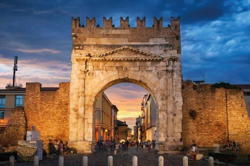 Rimini Walking Tour with Audio and Written Guide by a Local