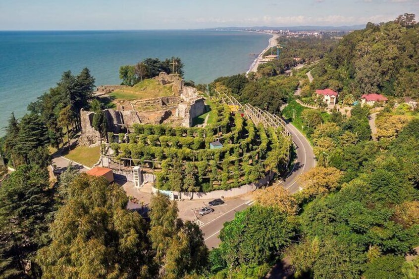 Batumi City Botanical Garden Petra Fortress From Kutaisi