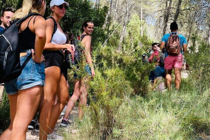 Valencia to Montanejos Rafting or Kayaking or Hiking