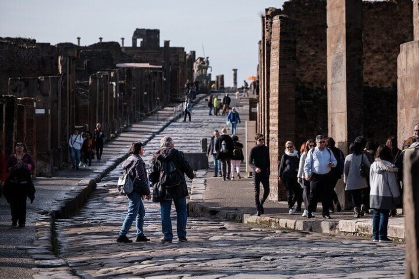 2 and a half hours exclusive guided tour of Pompeii ruins