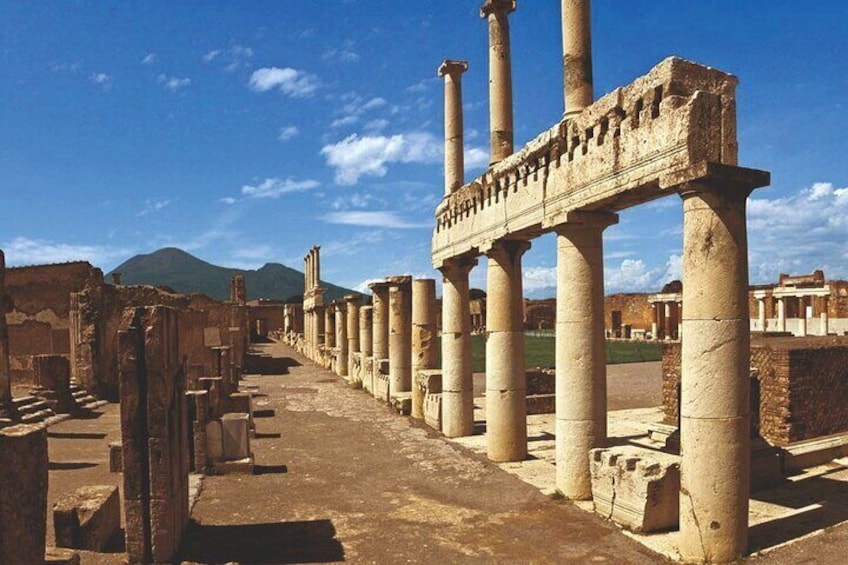 2 and a half hours exclusive guided tour of Pompeii ruins