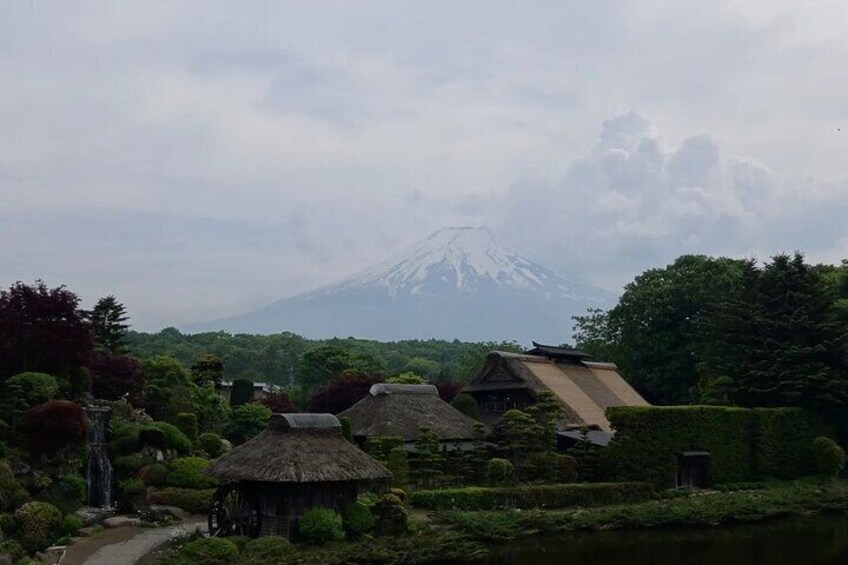 Get that perfect Mt. Fuji Panorama from above