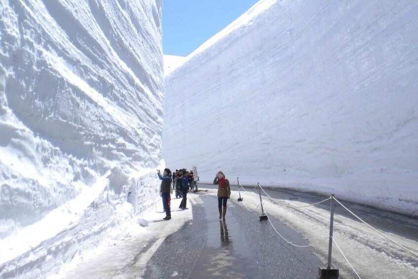 Picture 1 for Activity Day Tour from Kanazawa/Toyama: Snow Wall & Mysterious Valley