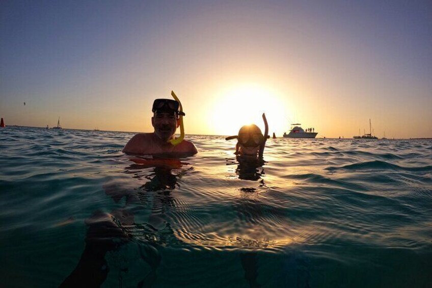 2 Hours Sunset Snorkeling Adventure in Aruba