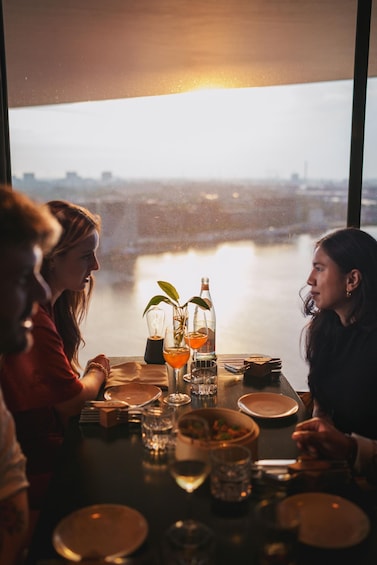Amsterdam: A'DAM Lookout & Lunch at Revolving Restaurant