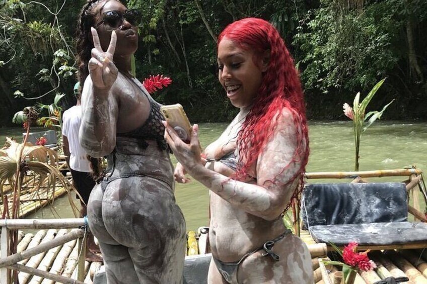 Great River Bamboo Rafting and Limestone Full Body Massage Tour From Montego Bay