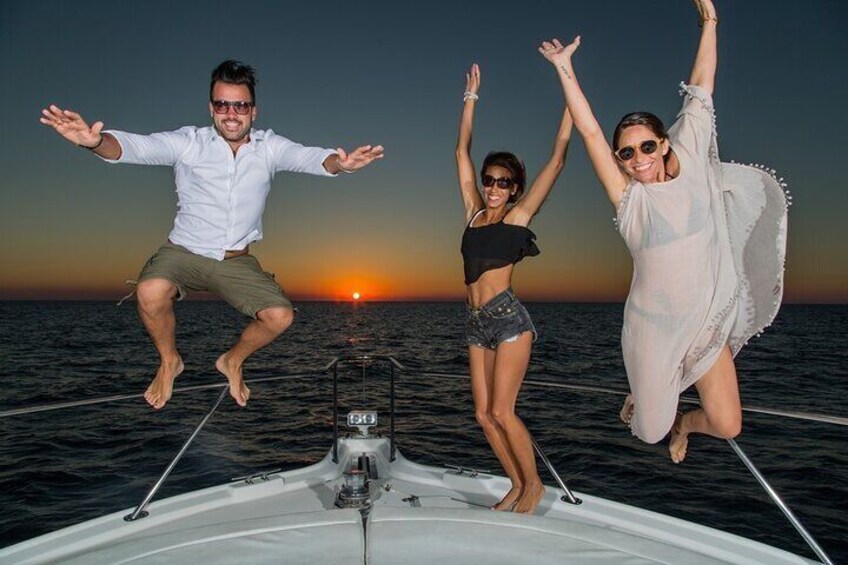 Ibiza Sunset VIP on a Private Boat for up to 10 people