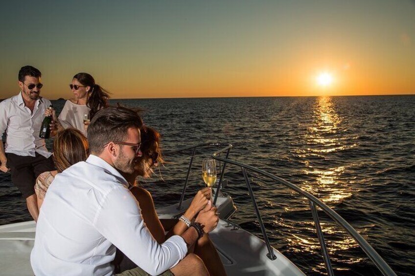 Ibiza Sunset VIP on a Private Boat for up to 10 people