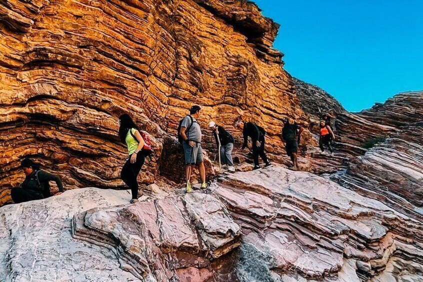 Small-group Trekking in the Hajar Mountains from Fujairah