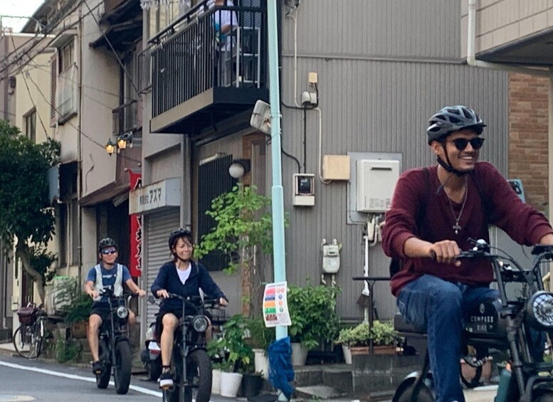 Picture 4 for Activity Tokyo: 3-hour Guided E-Bike Tour of the City's Hidden Gems