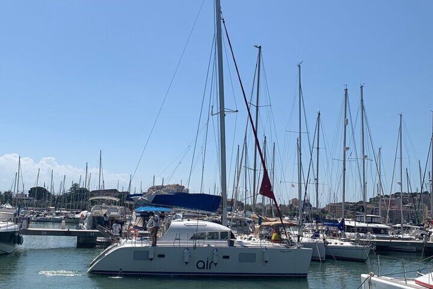 A day on a catamaran from Ibiza to Formentera