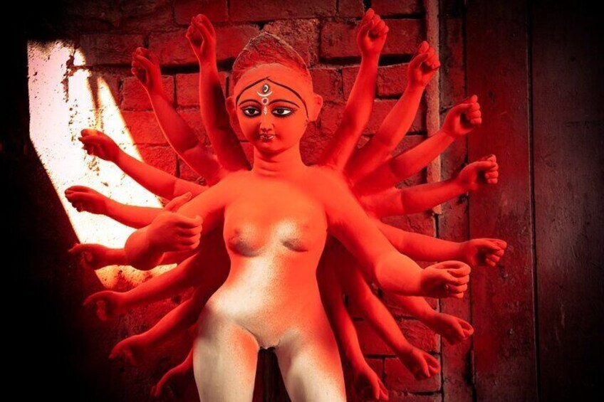 Each clay idol is finished to perfection