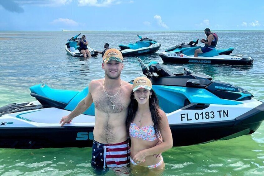 Smaller Groups = Better Experience! Key West Jet Ski Adventure