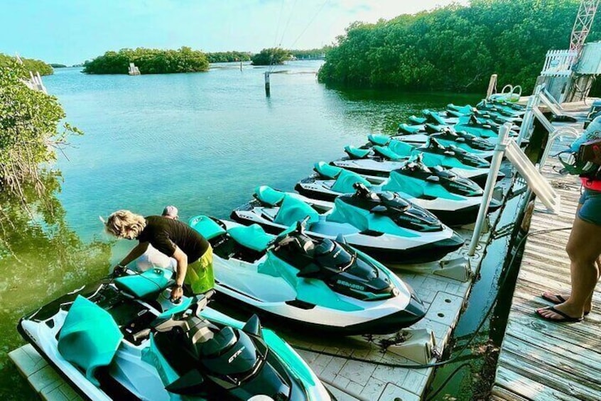 Smaller Groups = Better Experience! Key West Jet Ski Adventure