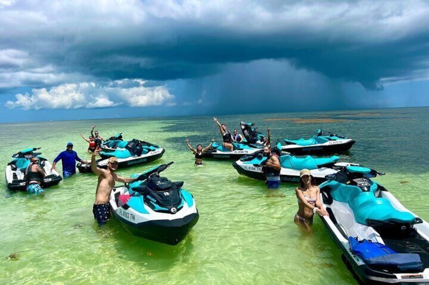 Smaller Groups = Better Experience! Key West Jet Ski Adventure