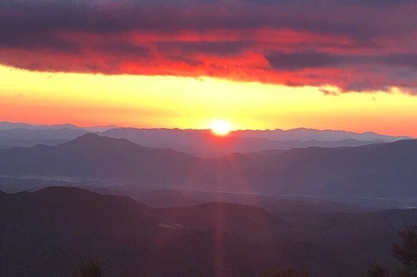 Sierra Prieta at Sunset