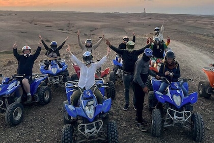 Experience Agafay: Quad Biking, Camel Ride, Dinner & Show