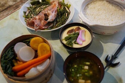 Make Lunch with Onsen Kitchen in Unzen