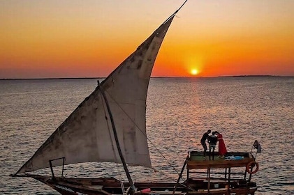 Zanzibar Dhow Evening Sunset Cruise Tour at Nungwi&Kendwa Beach