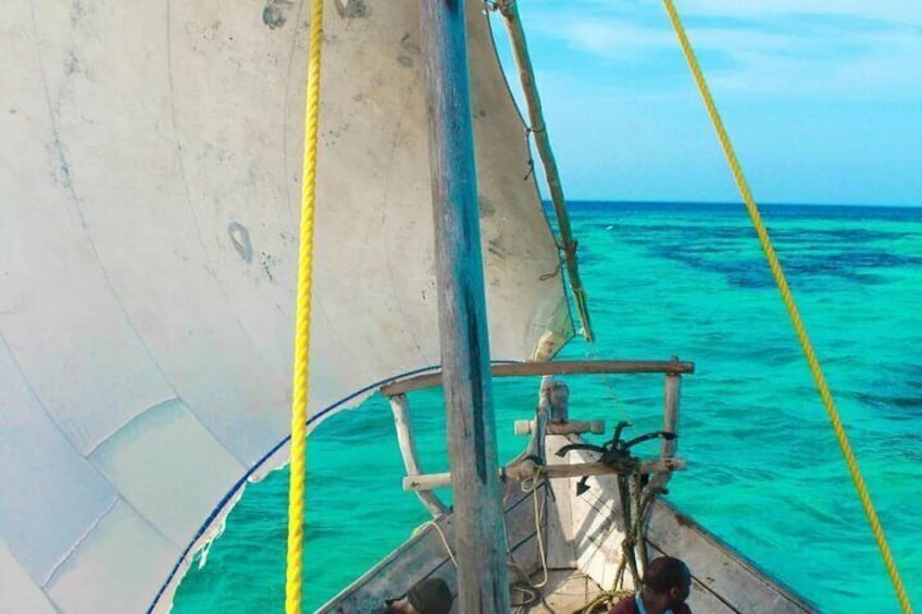 Nungwi and Kendwa Beach Dhow Boat Tour