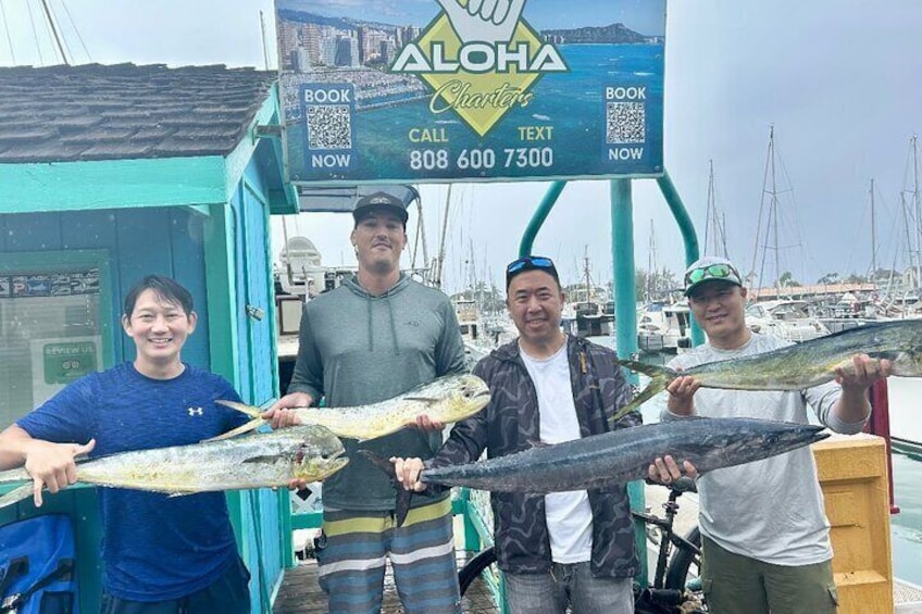 Full Day Sport Fishing Charter Honolulu