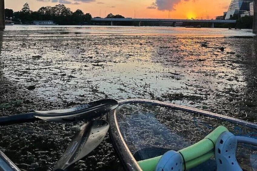 Sunset Clear Kayaking Tours in Austin, TX