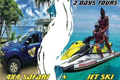 Kombinert jetski-utflukt + 4X4 Safari