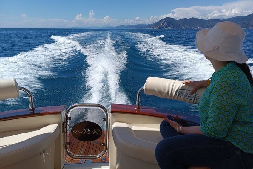 Cinque Terre Daytime Boat Tour unique shared experience 