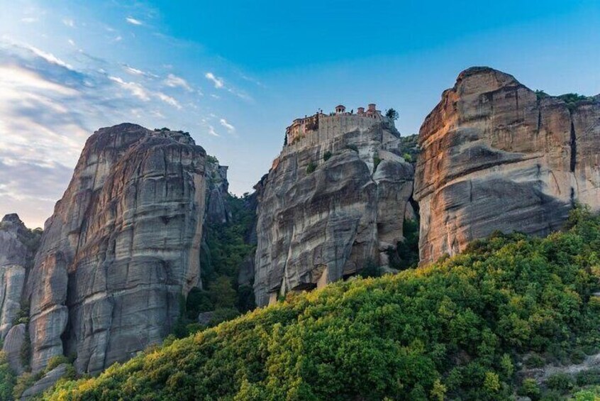 Meteora Monasteries and Ancient Caves Private Tour