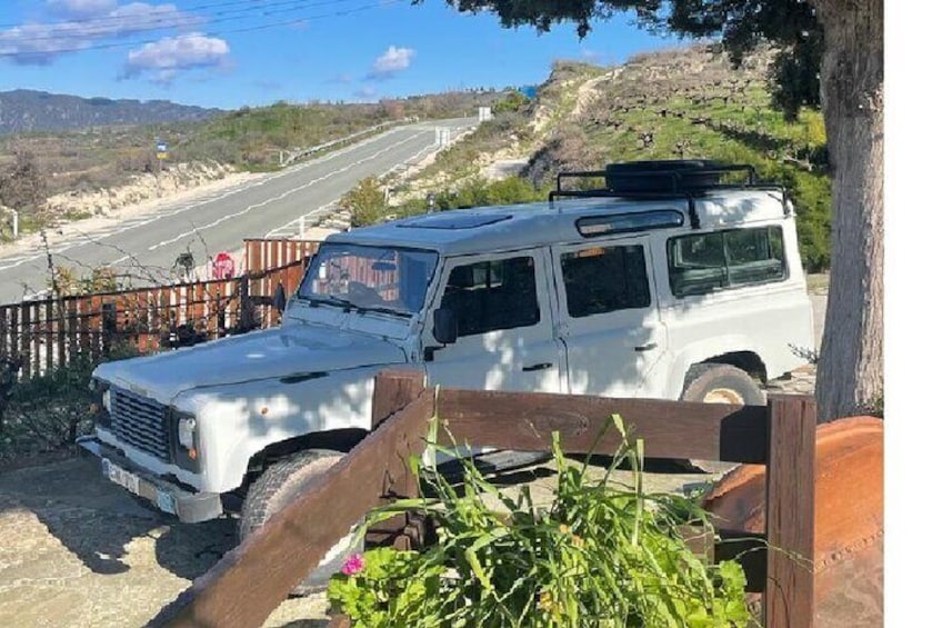 Jeep Safari Tour in Troodos and Aphrodite's Rock in Cyprus