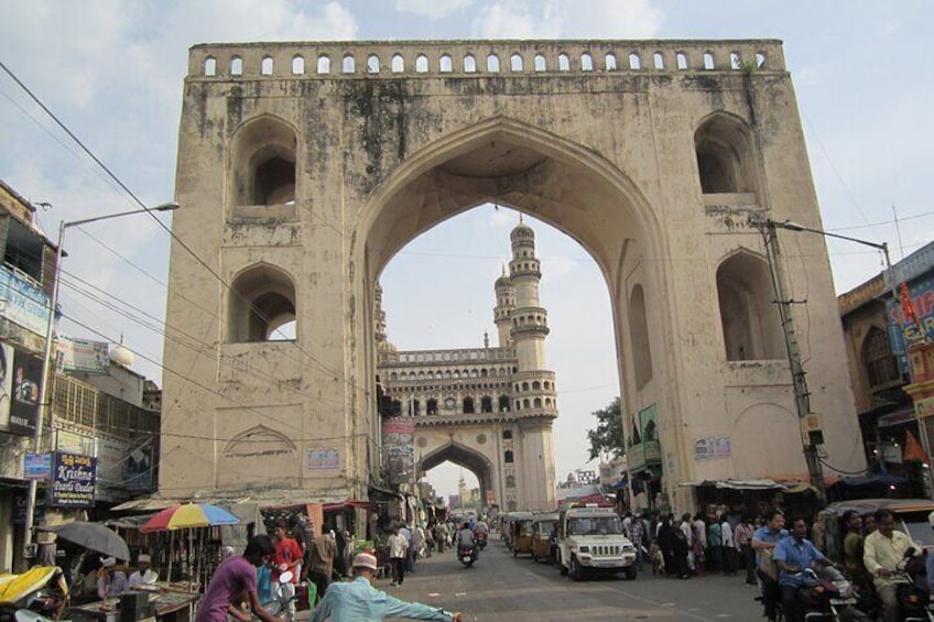 View of Charminar from Charkaman Area