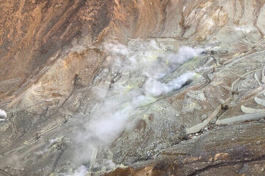 Sulfur pit 