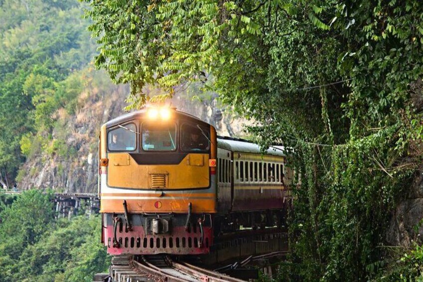 Learn about the history of the railway's construction by Alllied prisoners of war.