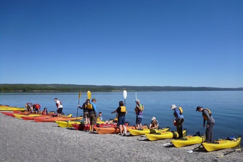 Yellowstone Lake Sunset Paddle