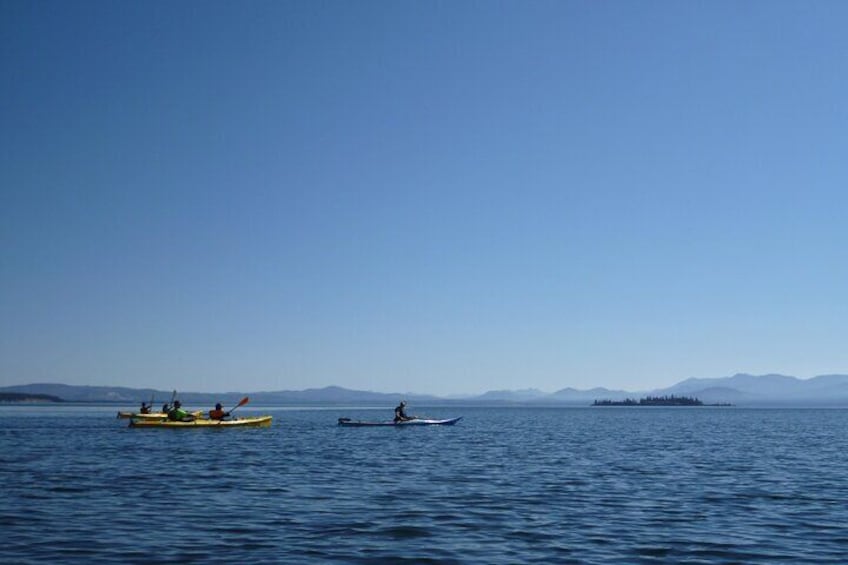 Yellowstone Lake Sunset Paddle