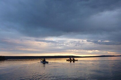 Yellowstone Lake Sunset Paddle