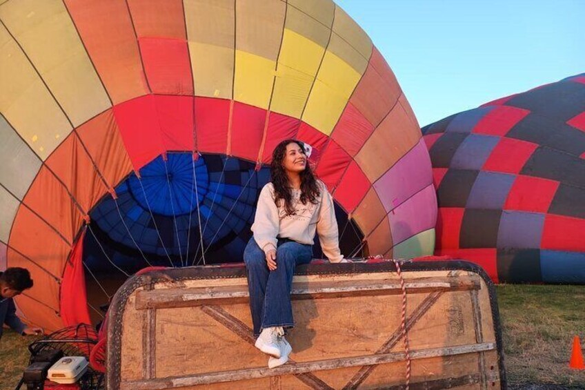 Balloon Flight and Teotihuacán for 4 to 6 People