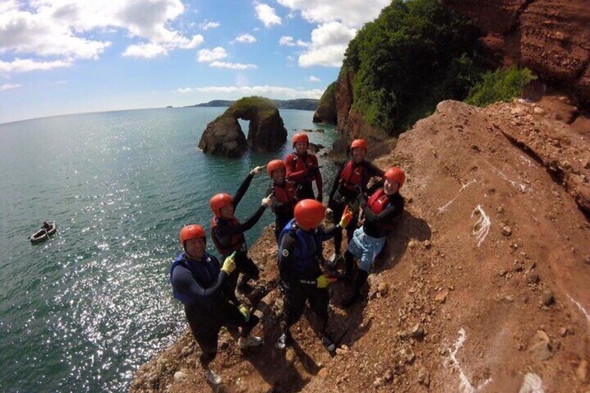 Coasteering Geopark Adventure In Torquay 