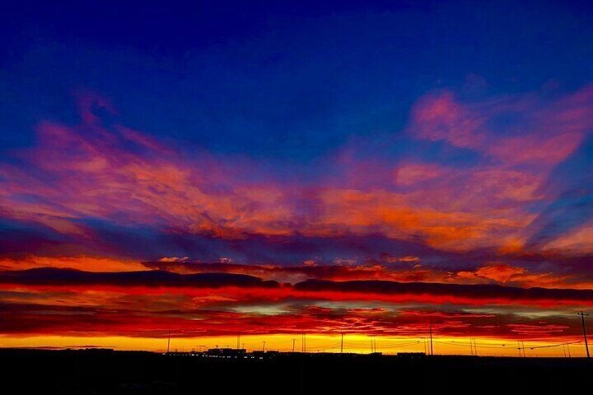 Sunrise in the Rockies