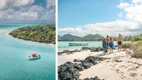 Mauritius: Full-Day Speedboat Tour to Ile aux Cerfs & BBQ